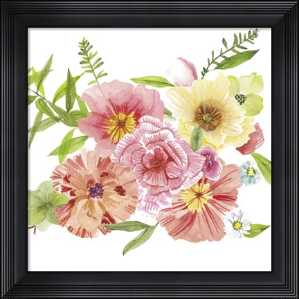 Framed Just Peachy II Print