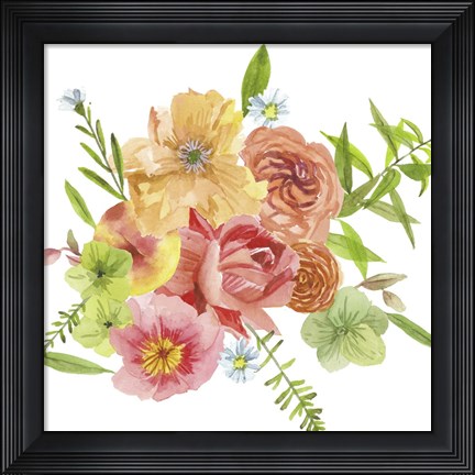 Framed Just Peachy IV Print