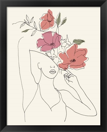 Framed Blooming II Print