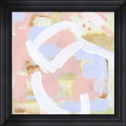 Framed Champagne Blush I Print