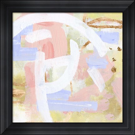 Framed Champagne Blush III Print