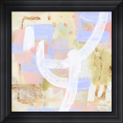 Framed Champagne Blush IV Print