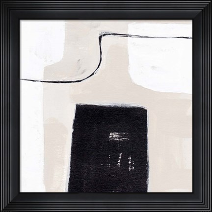 Framed Beach Bricks IV Print