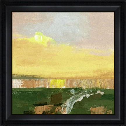 Framed Wetland Sunrise IV Print