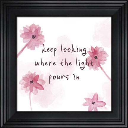 Framed Summer Quote II Print