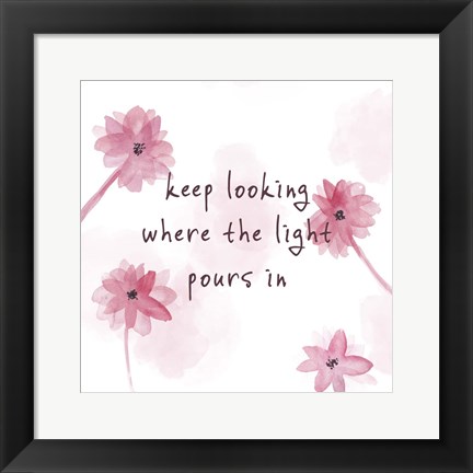 Framed Summer Quote II Print