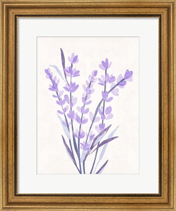 Framed Lavender Land I Print