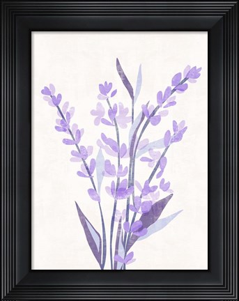 Framed Lavender Land II Print