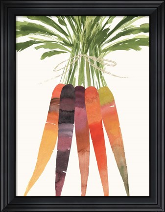 Framed Vibrant Bunch II Print