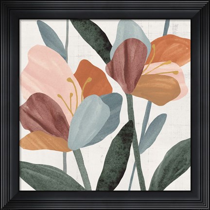 Framed Azalea Joining II Print