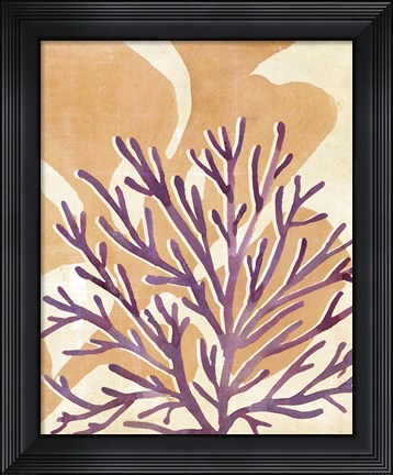Framed Chromatic Sea Tangle II Print