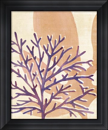 Framed Chromatic Sea Tangle IV Print
