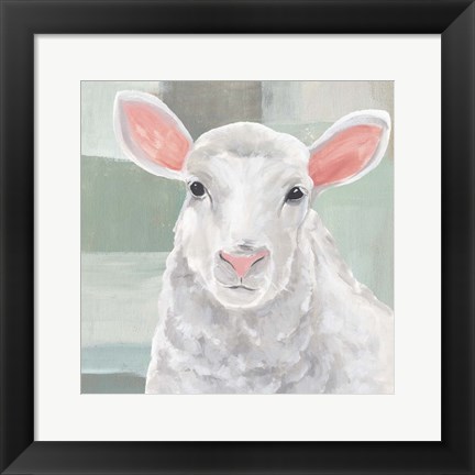 Framed Cotton Ball II Print