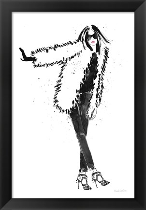 Framed Uptown Fashion II Print