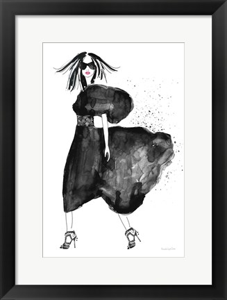 Framed Uptown Fashion I Print