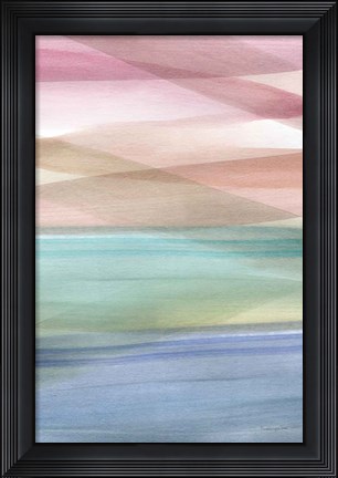 Framed Soft Summer I Warm Print
