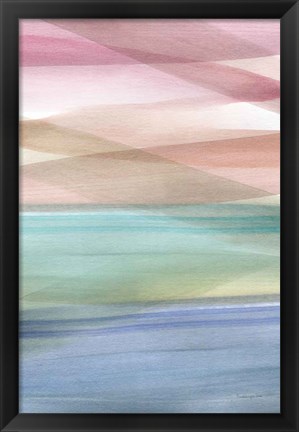 Framed Soft Summer I Warm Print