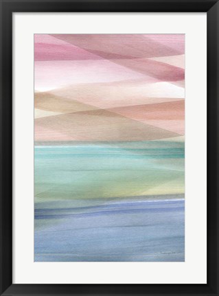 Framed Soft Summer I Warm Print