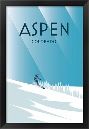 Framed Aspen Print