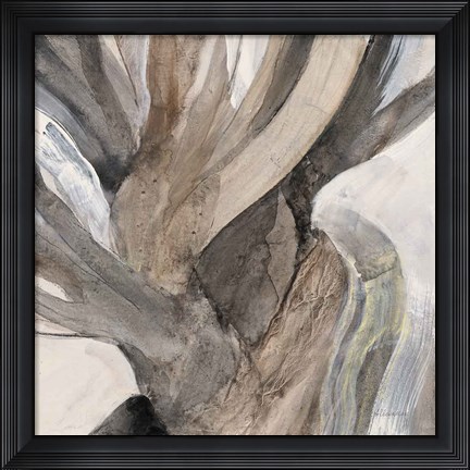 Framed Driftwood I Print