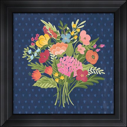 Framed Love Letters XI No Banner Blue Print