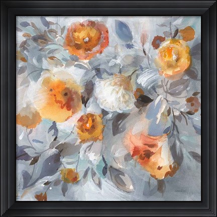 Framed Floral Uplift Print