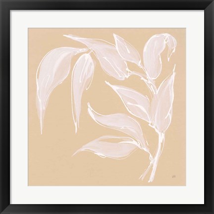 Framed Leaf Study V Print