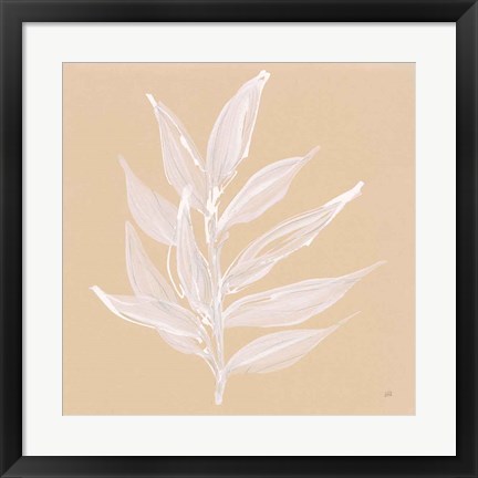 Framed Leaf Study IV Print