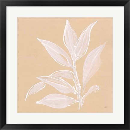 Framed Leaf Study I Print