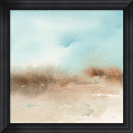 Framed Desert Landscape II Print