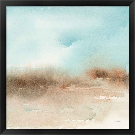 Framed Desert Landscape II Print