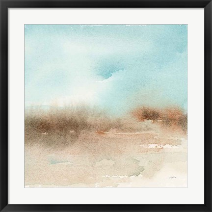 Framed Desert Landscape II Print