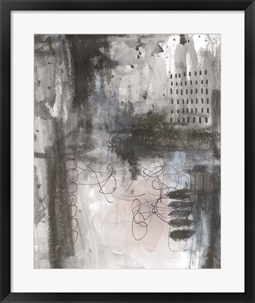 Framed Gray Matter II Print