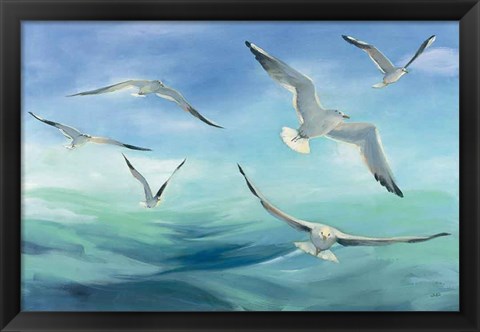 Framed Sea Flight Print