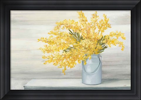 Framed Golden Fall Cuttings Print