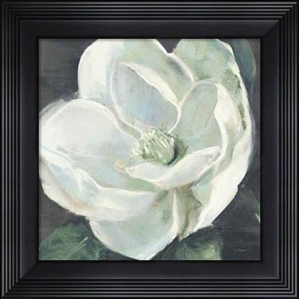 Framed Magnolia III Sage Print
