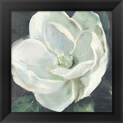 Framed Magnolia III Sage Print