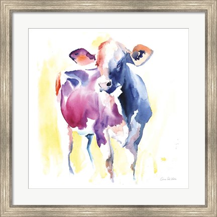 Framed Holstein III Print