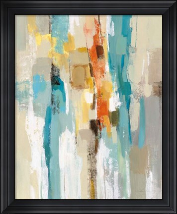 Framed Steps on Sand I Print