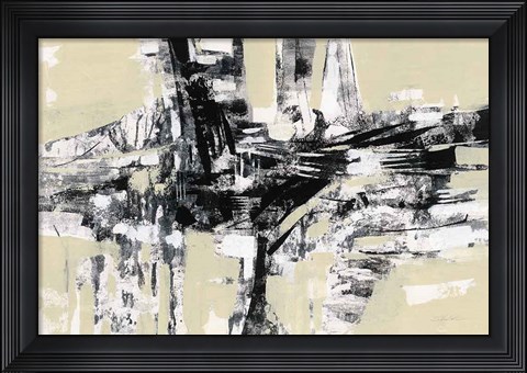 Framed Graphic Fishermans Net Print