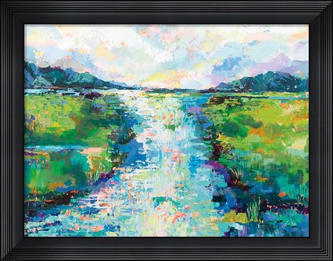 Framed Staccato Print