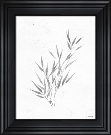 Framed Soft Summer Sketches III Blue Print