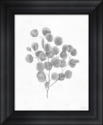 Framed Soft Summer Sketches II Blue Print