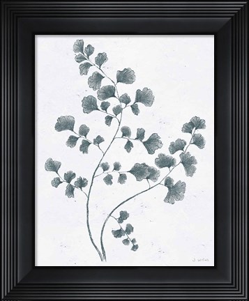 Framed Soft Summer Sketches IV Blue Print