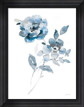 Framed Blues of Summer IV Print