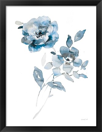 Framed Blues of Summer IV Print