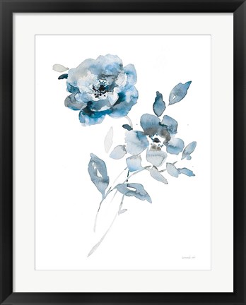 Framed Blues of Summer IV Print