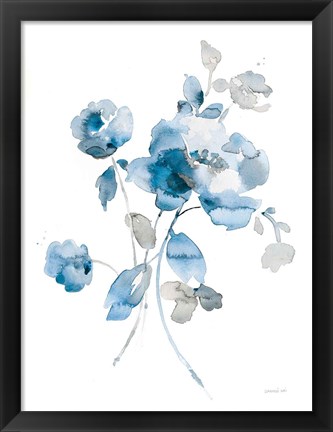 Framed Blues of Summer III Print