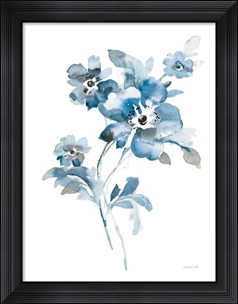 Framed Blues of Summer I Print