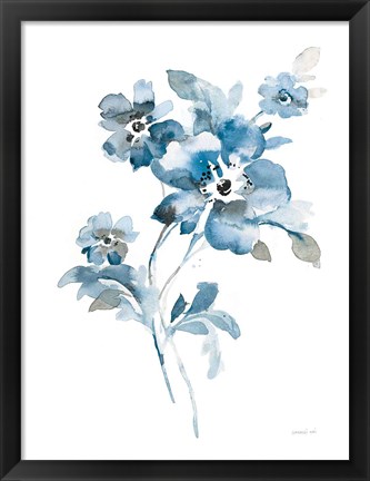 Framed Blues of Summer I Print